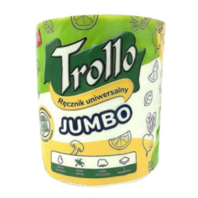 Паперові рушники Trollo Jumbo 2-шарові, 1 рулон